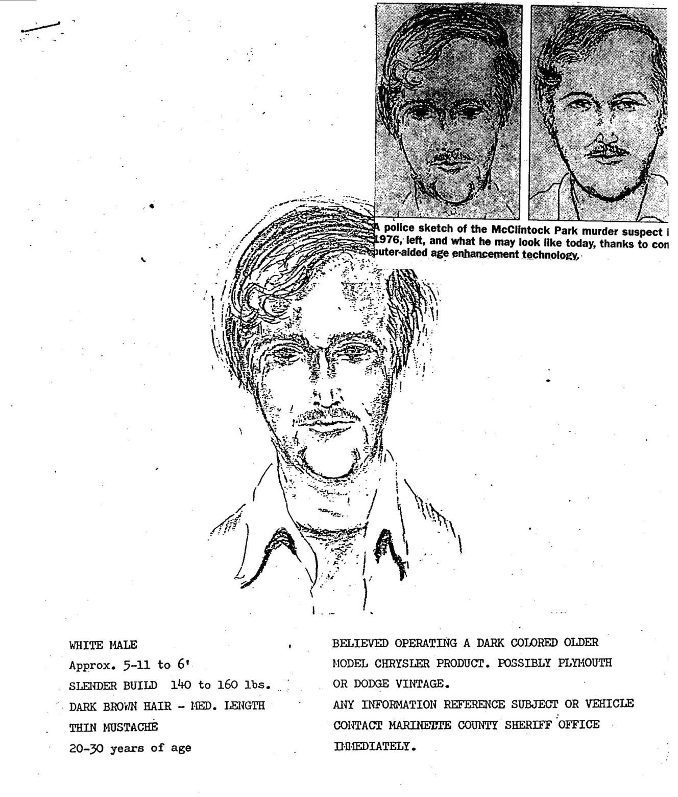 Cold case sketch